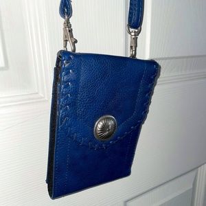 Vintage Blue Jessica Simpson Crossbody Purse